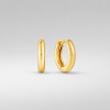 Minimal Hoop Gold náušnice