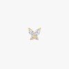 Sparkly Butterfly piercing