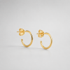 Tiny Hoop Gold náušnice