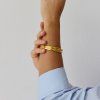 Geometric Double Cuff náramek