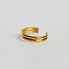 Geometric Double Cuff náramek