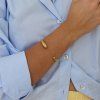 Open Cuff Gold náramek