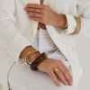 Bangle Brown náramek