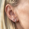 Silver Heart piercing