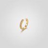 Gold Pave Cuff