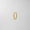 14K Gold Mini Eternity Hoop náušnice