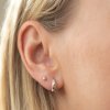Silver Dot piercing