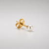 Gold Pearl Stud náušnice 1ks