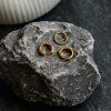 Pave Hinged Gold piercing