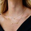 14K Gold Heart náhrdelník
