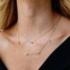 14K Gold Heart náhrdelník
