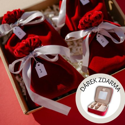 adventní box se šperky