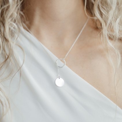 Moderní stříbrné náhrdelníky