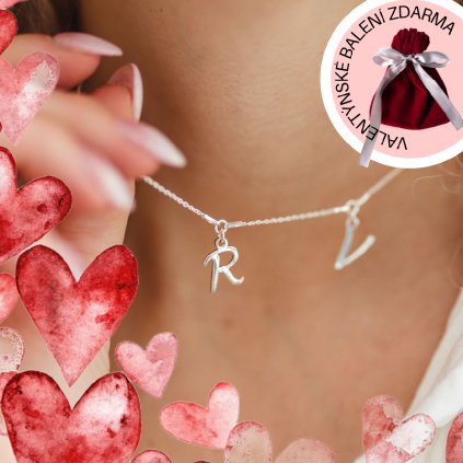Řetízek pro 2 Písmena