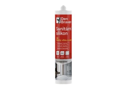 Sanitární silikon TRANSPARENT 280ml