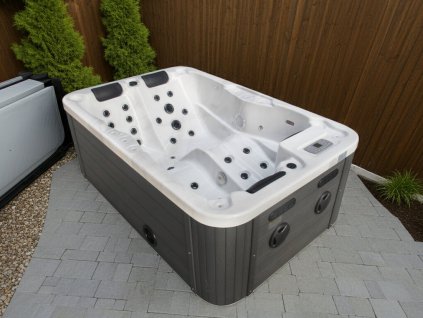 Nikido Venkovni virivka MODENA white 205x130x70 v2