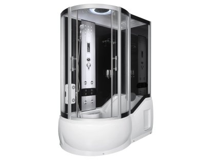 Sprchový a masážní box s vanou FANTASIE pravá 150x85x217