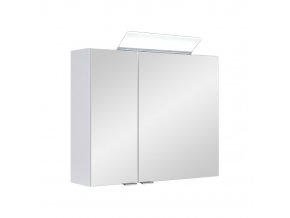 Zrcadlová skříňka závěsná s LED osvětlením Livie W 70 ZS | A-Interiéry