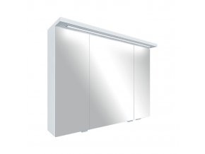 Zrcadlová skříňka závěsná s LED osvětlením Elis W 80 ZS | A-Interiéry