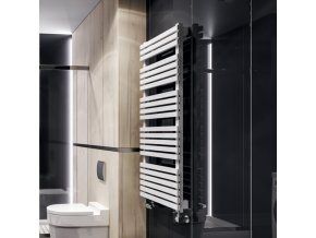 Koupelnový radiátor Coburg C 7050 / bílá RAL 9016 (72,5x57,5 cm) | A-Interiéry