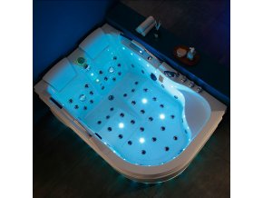 Wanna SPA z hydromasazem NOWA Venezia 761 180 120 Lewa [26879] 1200