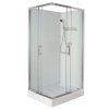 Sprchový box  LIVIE PLUS white 100x80