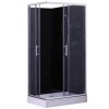 Sprchový box  KIRA black 120x80