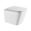 Závěsné wc KVADRATO s sedátkem