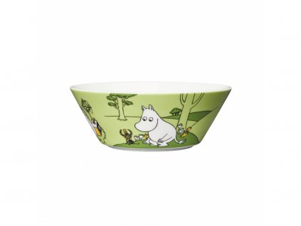 9041 2 miska muminci moomintroll zelena arabia