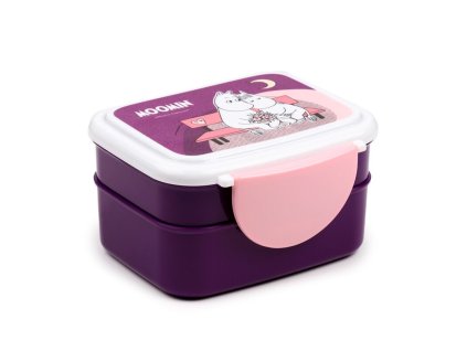 Svačinový box s příborem - Mumínek