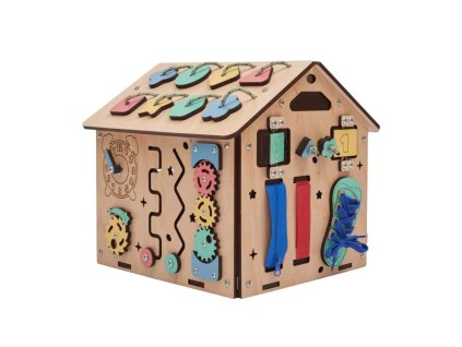 Activity board Domeček