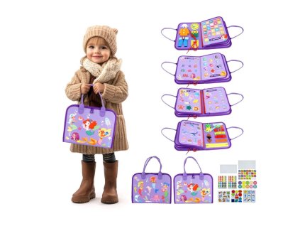 Senzorická busy kniha Mořské panny