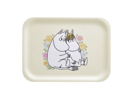 podnos moomin flowers 27x20cm
