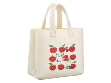 taska moomin joyful apples 25x25cm bezova