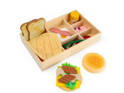 Sada lahůdek v krabičce