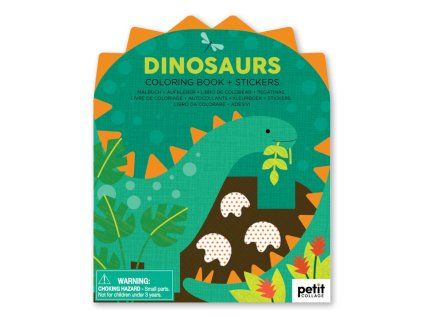 Omalovánka se samolepkami dinosauři