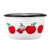 miska moomin joyful apples 03l smalt bilo cervena