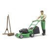 BWORLD Zahradník se sekačkou a příslušenstvím