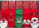 Vánoční dámské ponožky