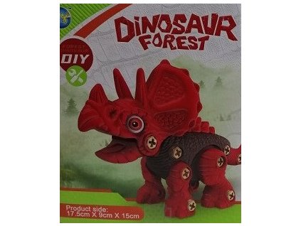 Dinosaurus šroubovací 17,5-21cm 6druhů v krabičce
