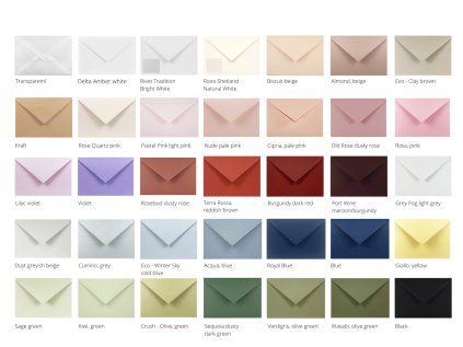 Obálky C6 - klasické