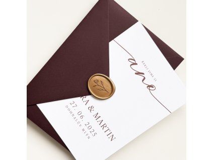 05 | Svatební oznámení - Linea