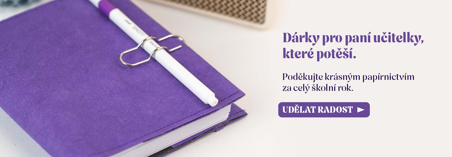 Dárky pro učitelky ke konci školního roku