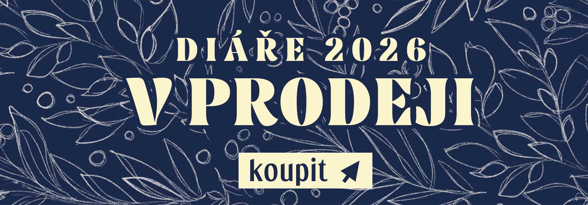 diáře 2026 v prodeji Nikola Erber