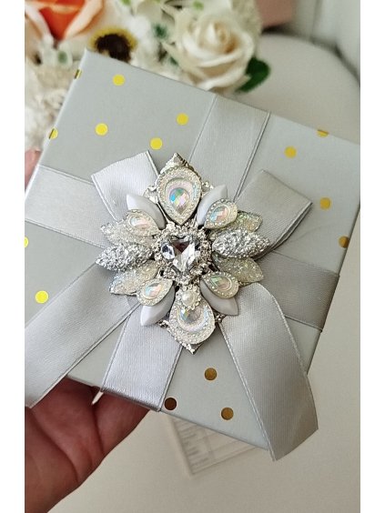 Strieborná brošňa