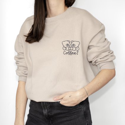 Upcyklovaná mikina Coffee?