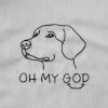 Upcyklovaná košile Oh My Dog