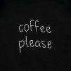 Upcyklovaná mikina Coffee please