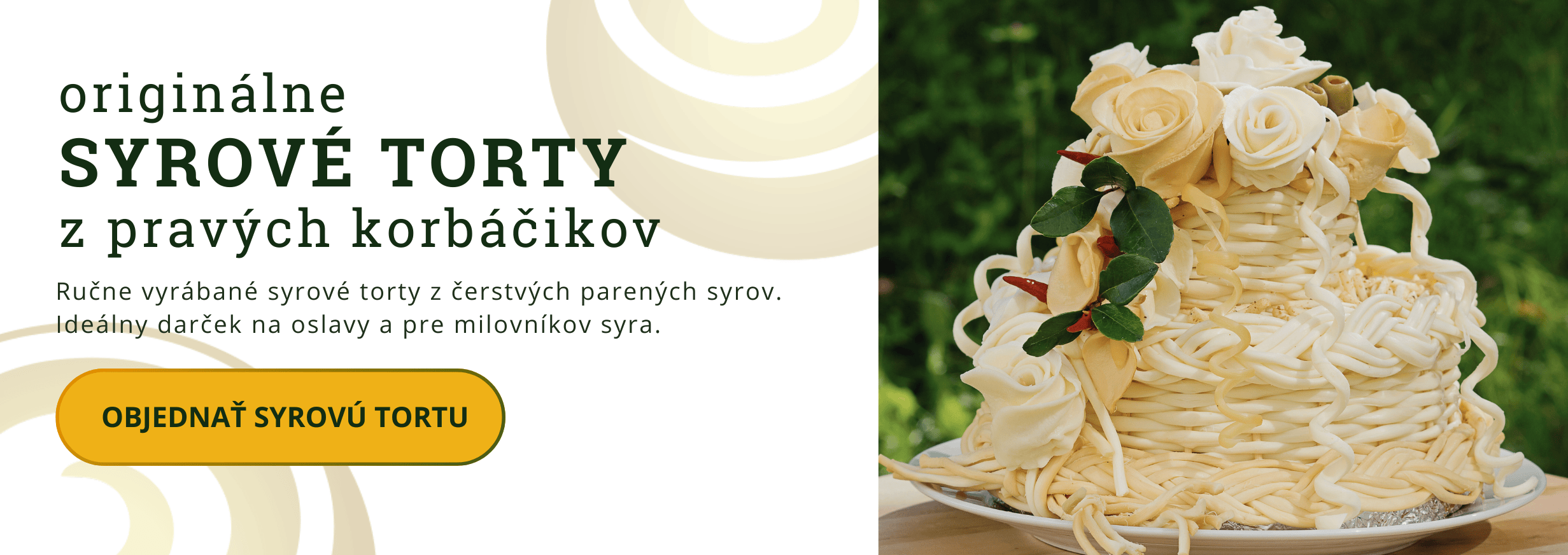 Syrové torty na každú príležitosť