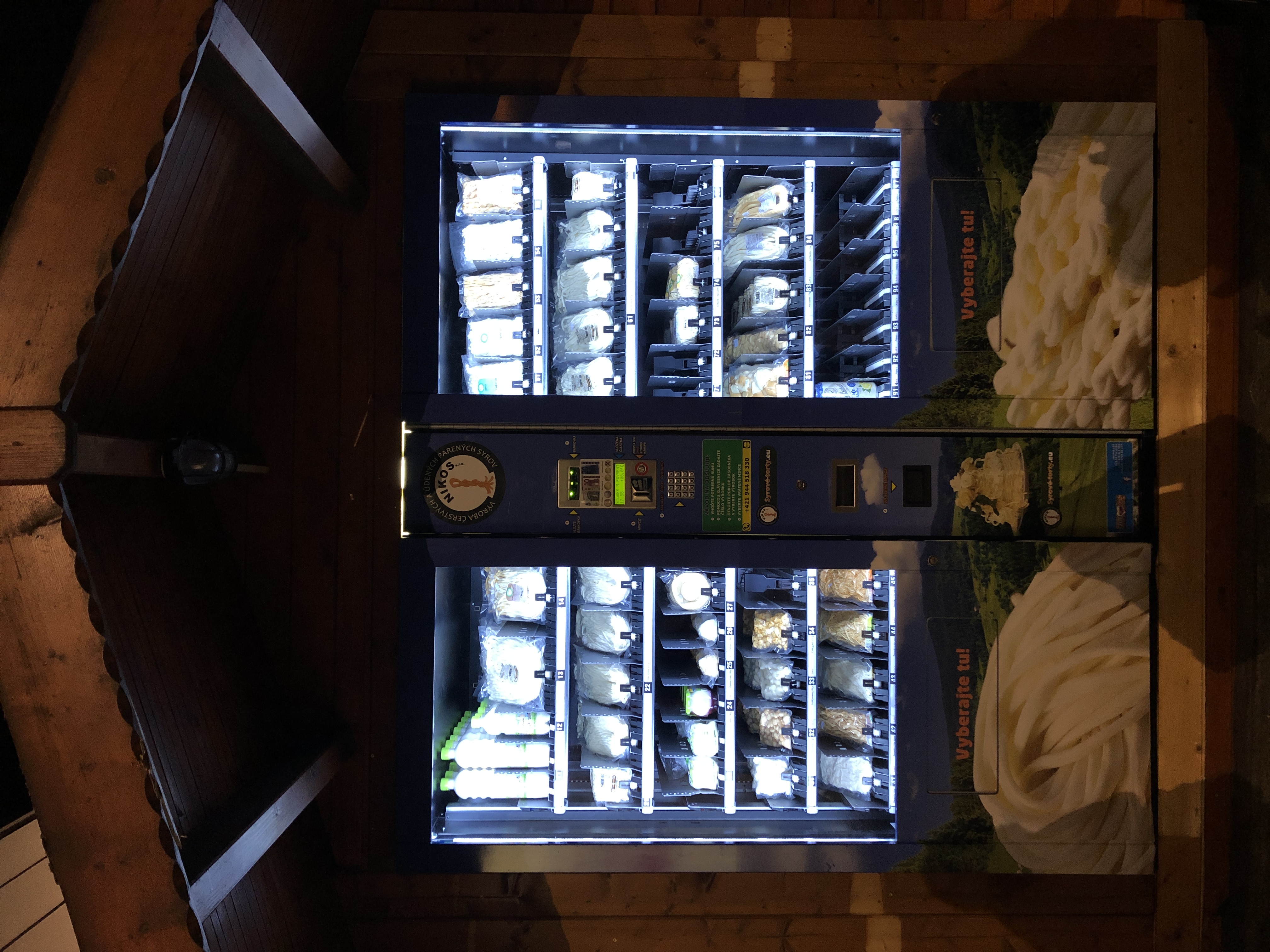 Automat na korbáčiky Krásno nad Kysucou